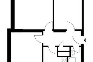 Henselmann Ensemble, Prenzlauer Berg: Modernisierte und helle 3 Zimmer-Wohnung mit Ost-Balkon – Goethestraße 4, 10409 Prenzlauer Berg, Berlin – Vorschaubild 3