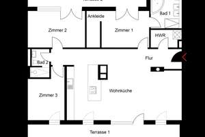 Premium-Penthouse mit zwei Terrassen im Skandinavischen Viertel – Die vollständige Adresse der Immobilie erhältst du vom Anbieter., 10439 Prenzlauer Berg, Berlin – Vorschaubild 16