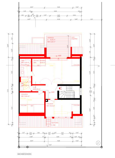 NEUER PREIS - Helle Dachgeschosswohnung mit Feldrandlage in Feudenheim, Mannheim – Bild 3