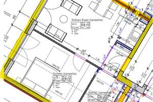 moderne, neuwertige 2-Zi.-Whg. mit Einbauküche * 51 m² * Baujahr 2022 – Spiegelstr. 6, 90762 Stadtpark, Stadtgrenze, Fürth – Vorschaubild 12