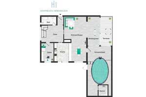 Freistehendes Einfamilienhaus mit Einliegerwohnung, Schwimmbad, Sauna und Garage – Köln – Vorschaubild 15