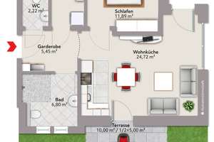 Moderne Wohnung mit viel Licht und Charme

 – Die vollständige Adresse der Immobilie erhältst du vom Anbieter., 26871 Papenburg – Vorschaubild 10