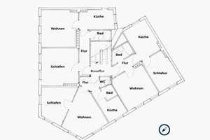 Gründerzeit-Mehrfamilienhaus mit 12 Wohneinheiten und Ausbaureserve in zentraler Lage von Ottensen – Die vollständige Adresse der Immobilie erhältst du vom Anbieter., 22765 Ottensen, Hamburg – Vorschaubild 12