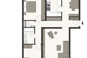 3,5 Zimmer | 89 m² | zwei Balkone | Aufzug | EBK | Garage | Stuttgart-Rohr – Die vollständige Adresse der Immobilie erhältst du vom Anbieter., 70565 Rohr, Stuttgart – Vorschaubild 15