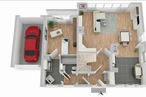 PROVISIONSFREI-Freistehendes Einfamilenhaus +Einliegerwhg,Garten,PV-Anlage/Klima,Garage+Stellplätze – Die vollständige Adresse der Immobilie erhältst du vom Anbieter., 47804 Forstwald, Krefeld – Vorschaubild 47