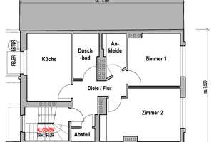 2,5-Zimmer-Wohnung in Aachen, Nähe Westpark / RWTH – Mauerstraße 56, 52064 Aachen – Vorschaubild 12
