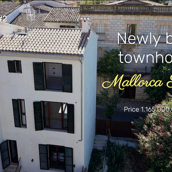 Neubau 166 m², 3 Schlafzimmer, 3 Bäder, Garten, Garage, Solarpaneele, Fußbodenheizung. Sóller, Mallo