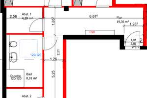 3-Zimmer-Wohnung mit 112 m², großem Balkon und moderner Ausstattung – 33602 Mitte, Bielefeld – Vorschaubild 12