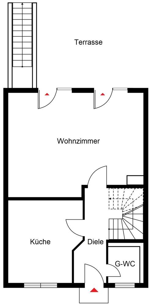 Grundriss Erdgeschoss