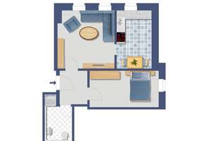 ERSTKLASSIGE 2 ZI. DACH-WOHNUNG IN STILVOLLER GRÜNDERZEITVILLA-IN BEGEHRTER RUHIGER LAGE – Dornblüthstraße 26, 1277 Striesen-Ost, Dresden – Vorschaubild 14