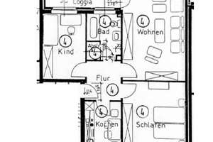 Attraktive 3-Zimmer-Eigentumswohnung mit Balkon und optionaler Garage in Hamm-Bockum-Hövel – Die vollständige Adresse der Immobilie erhältst du vom Anbieter., 59057 Bockum-Hövel, Hamm – Vorschaubild 9