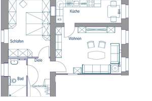 Charmante Erdgeschosswohnung zum Wohlfühlen – Eschenstraße 30, 47055 Wanheimerort, Duisburg – Vorschaubild 7