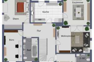 Keine Käuferprovision - Einfamilienhaus mit Garage in Waldrandlage – Emsland (Kreis) – Vorschaubild 2
