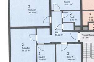 Großzügige 4-Zimmerwohnung in zentraler Lage von Mühlburg – Die vollständige Adresse der Immobilie erhältst du vom Anbieter., 76185 Mühlburg, Karlsruhe – Vorschaubild 5
