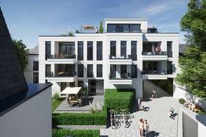 Komfortable Neubau-Wohnung mit 3 Zimmern und großem Balkon im historischen Ortskern von Fischeln