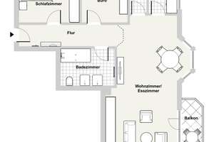Großzügige 3-Zimmer-Wohnung mit Südwest-Balkon und Tiefgarage – Allacher Str. 128, 80997 Allach, München – Vorschaubild 11