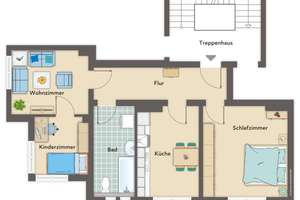 Günstige 3-Zimmer-Wohnung in Bremerhaven-Lehe mit neuen Fenstern – Batteriestraße 49, 27568 Lehe, Bremerhaven – Vorschaubild 7