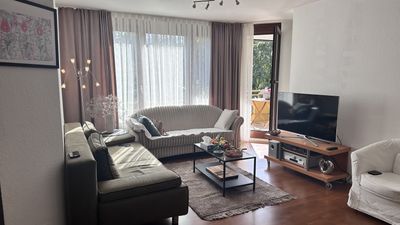 Helle, möblierte 2-Zimmer Wohnung mit Balkon  (zwischen Köln & Bonn)