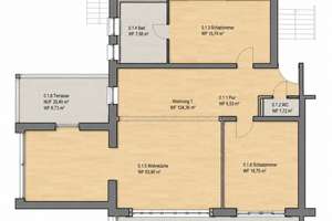 **VISTA Immobilien** Großzügige Eigentumswohnung mit Garten und zwei Terrassen in Darmstadt – Die vollständige Adresse der Immobilie erhältst du vom Anbieter., 64285 Bessungen, Darmstadt – Vorschaubild 8