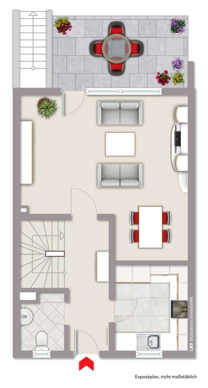 Grundriss Erdgeschoss