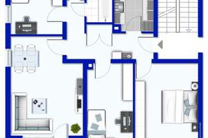 Helle 4-Zimmer-DG-Wohnung mit Balkon in Herdern – ruhig & zentrumsnah – 79104 Herdern-Nord, Freiburg im Breisgau – Vorschaubild 8