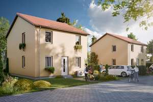 Neues Einfamilienhaus mit Luft-Wärmepumpe – Kerbelgasse 10, 4827 Machern – Vorschaubild 1