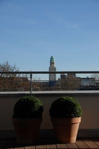 Über den Dächern von Buer: 282 m² Penthouse mit Loggia, komplett möbliert