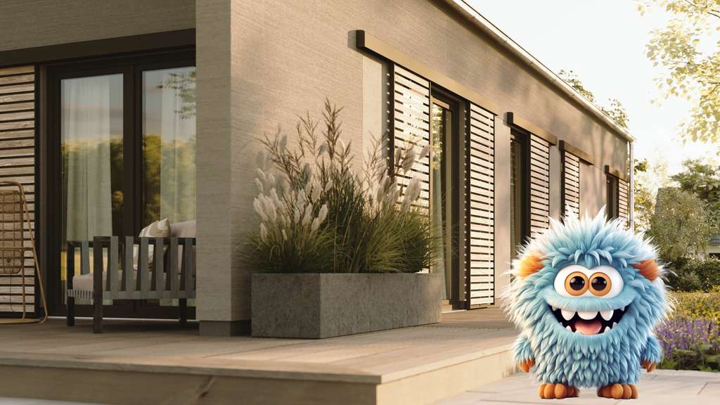 Immobilie in Reichenwalde - Stilvoll, barrierefrei, nachhaltig – exklusiver Bungalow mit überdachter Terrasse - Bild 1