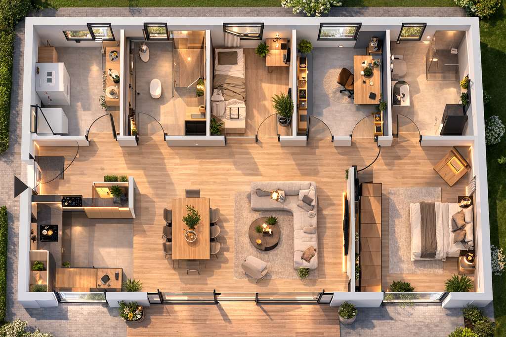 Immobilie in Strotzbüsch - Vorsorge getroffen: Ihr Zuhause ohne Hindernisse – stilvoller Bungalow. - Bild 1