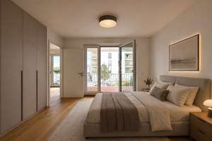 Katip | Attraktive 2-Zimmer-Wohnung mit Balkon und Tiefgarage in München-Lochhausen *neuwertig – Die vollständige Adresse der Immobilie erhältst du vom Anbieter., 81249 Lochhausen, München – Vorschaubild 14