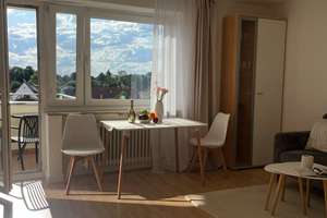 Erstbezug nach Renovierung: Möblierte 1-Zimmer-Wohnung mit Westbalkon – Linus-Funke-Weg 22, 80995 Lerchenau-West, München – Vorschaubild 5