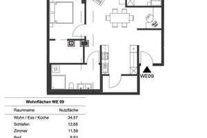 IN-Stadtmitte - 3 ZKB im 2. OG mit Lift - Erstbezug nach Modernisierung – Die vollständige Adresse der Immobilie erhältst du vom Anbieter., 85049 Mitte, Ingolstadt – Vorschaubild 9