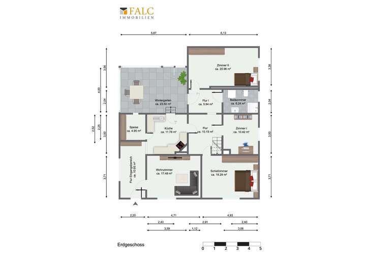 Grundriss Erdgeschoss