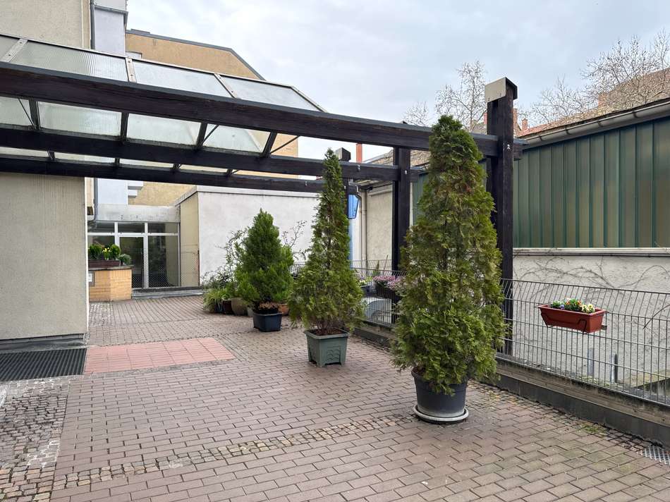 Hauseingang / Zugang Innenhof