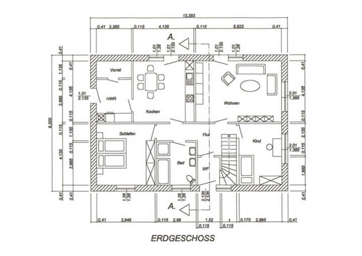 Grundriss Erdgeschoss