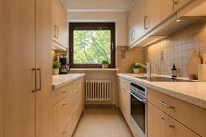 Lichtdurchflutete, moderne 3 Zi.-Wohnung mit sonnigem Balkon, sep. Küche, gr. Keller & TG-Stellplatz – Die vollständige Adresse der Immobilie erhältst du vom Anbieter., 81245 Neupasing, München – Vorschaubild 6