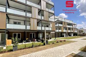 neuwertige 2-Zimmer-Erdgeschoss-Wohnung – Die vollständige Adresse der Immobilie erhältst du vom Anbieter., 86156 Kriegshaber, Augsburg – Vorschaubild 1