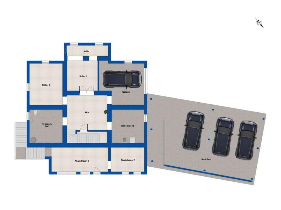 Grundriss Kellergeschoss