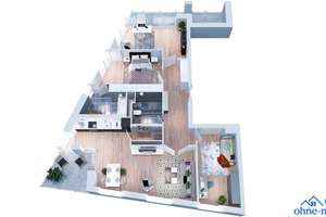 Traumhafte 4 Zimmer Wohnung mit direktem Spreeblick und Weitblick über die Stadt – Die vollständige Adresse der Immobilie erhältst du vom Anbieter., 10587 Charlottenburg, Berlin – Vorschaubild 34