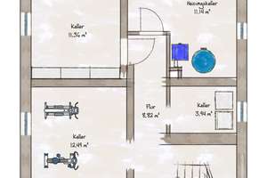 Diese Wohnidylle wird Ihr neues Zuhause. 3 Zimmer auf 97 m². Herrlicher Garten, Garage plus Carport. – Die vollständige Adresse der Immobilie erhältst du vom Anbieter., 78176 Blumberg – Vorschaubild 26