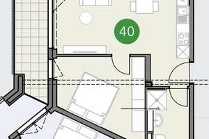NEUBAU - 2-Zimmer Wohnung in Regensburg Westenviertel – Prüfeninger Straße 78, 93049 Westenviertel, Regensburg – Vorschaubild 2