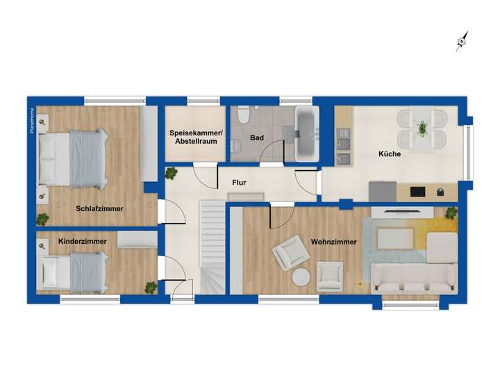 Grundriss Obergeschoss