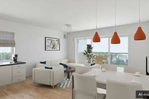 Exklusive Neubau‑Wohnung in Stuttgart‑Rohr: 3,5 mit sonnigem Südbalkon – 70565 Rohr, Stuttgart – Vorschaubild 4