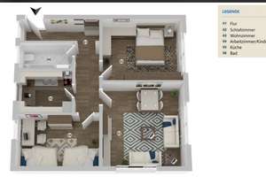 Nachmieter gesucht  3-Zimmer-Wohnung in der Mainzer Oberstadt