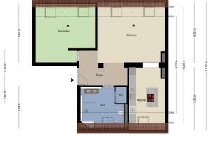 Domblick inklusive – exklusive Dachgeschosswohnung im Gründerzeithaus Neustadt-Nord – Thürmchenswall 25, 50668 Altstadt/Nord, Köln – Vorschaubild 13