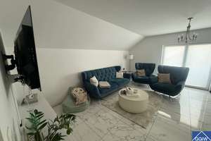 Luxuriöse 4 Zimmer Dachgeschosswohnung in Mannheim-Waldhof mit Balkon zu vermieten