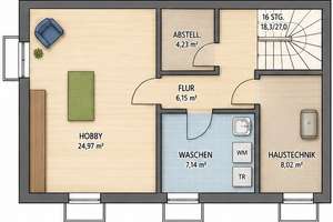 **KfW 40–Haus** **NEUBAU – ERSTBEZUG JUNI 2027** – Die vollständige Adresse der Immobilie erhältst du vom Anbieter., 81827 Waldtrudering, München – Vorschaubild 7