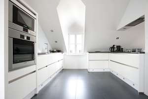 Helles Loft mit Lift direkt in die Wohnung und uneinsehbarer Dachterasse – Die vollständige Adresse der Immobilie erhältst du vom Anbieter., 80636 Sankt Vinzenz, München – Vorschaubild 7