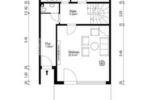 Großzügiges Reihenmittelhaus in begehrter Lage – Pretzfelder Str. 6A, 81249 Aubing-Süd, München – Vorschaubild 12