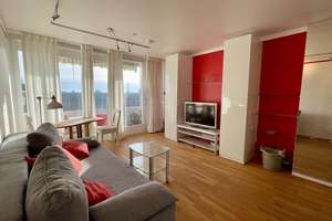 Möblierte 1-Zimmer Wohnung mit Blick auf den Englischen Garten